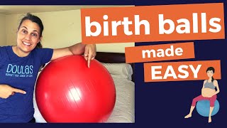 Doula Recommended: Birth Ball Positions for Labor