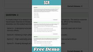 SCR Certification Exam Dumps - Current and Absolutely free