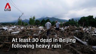 At least 30 dead in Beijing after heavy rain