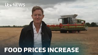 Record heat driving up food prices as inflation ticks up to 3.6% | ITV News