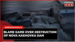 Russia-Ukraine War: Nova Kakhovka Dam Blown Up | Kherson Flooded | Moscow Kyiv Blame Game | World