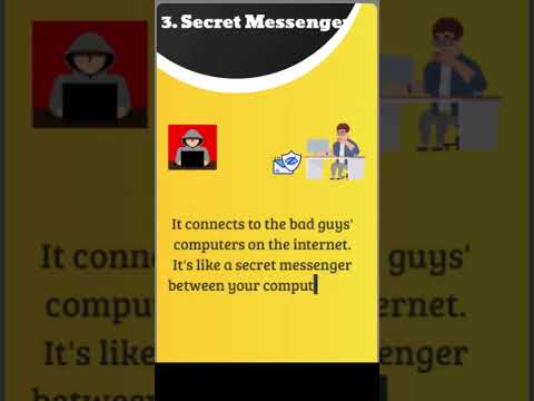 Remote Access Trojans #malware #cybersecurity #computervirus#shorts #computer #cyber  #software
