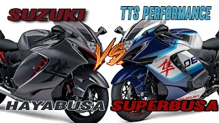 Suzuki Hayabusa Gen 3 Vs TTS Superbusa  #suzuki #tts #hayabusa #superbus