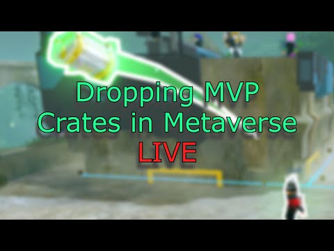 Dropping MVP crates LIVE. Roblox Metaverse (Read Description)