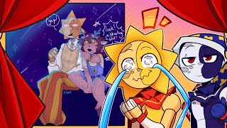 Daddy Sun?! WE REACT TO YOUR FAN ART! Sun and Moon Show