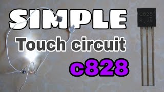 Simple Touch Circuit with C828 / SLE Boy