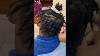 ROPE Twist||Double strand🧬on short DREADLOCKS🔥🔥