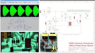 120W Ultrasonic Transducer Power Driver, Schematic, Details, Infos