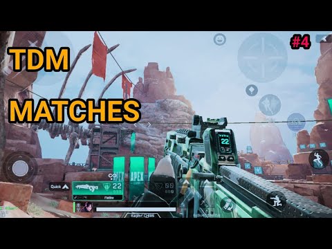 Apex legends mobile trying out the TDMs.
