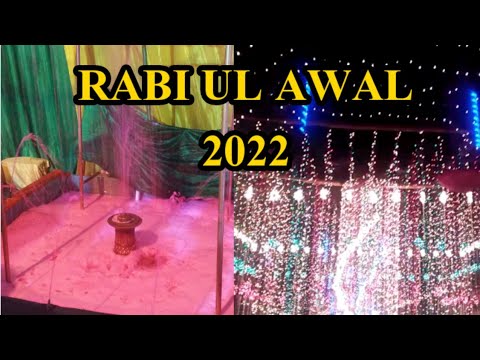 Rabi Ul Awal 2022 || Eid Milad Un Nabi Street Lighting 2022