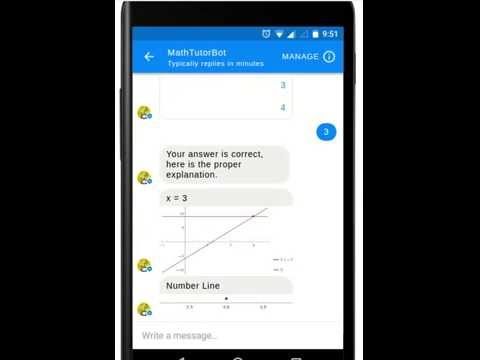 MathTutor Chatbot Messenger