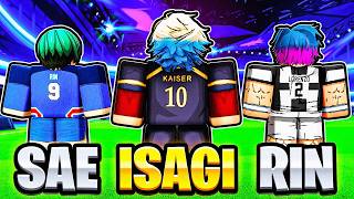 Blue Lock Anime JERSEYS Decide our STYLE in Blue Lock Rivals (Roblox)