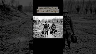 World War One Restored Footage #warhistory #ww1 #warshorts #restored #military