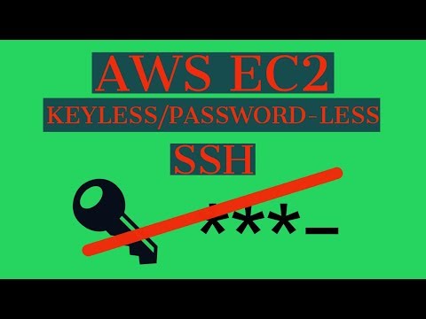 AWS tutorial: Keyless ssh into EC2 instances/ linux instances