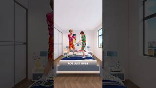 Perfect Shared Room Design For Two Boys #shorts