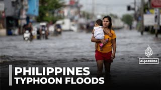 Philippines hit hard by Typhoon Co-May, dozens killed in flooding