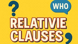 Relative Clauses Explained || What are Relative Clauses | English Grammar 