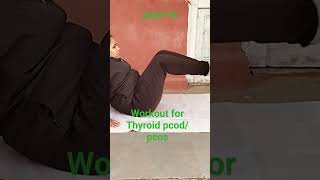 workout for Thyroid।pcod/pcos। My fat to fit journey #shortvideo #fitjourney #fitnessjourney