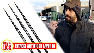 One Lick Brush Reviews - Citadel Artificer Layer M (Warhammer World)