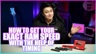 How to get your exact RAM Speed with the help of timing - XPG LANCER DDR5 DRAM