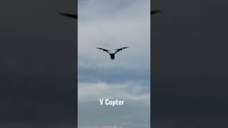 V Copter In Flight