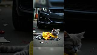 Nine Lives, One Scare: My Cat's Ambulance Adventure!#PetSafety #BraveCat