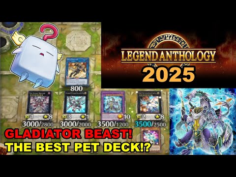 Gladiator Beast Deck in Legend Anthology 2025! | Yu-Gi-Oh! Master Duel