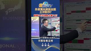 外資賣內資撿台股土洋對作？ 美國PMI好連動台灣PMI？ #金臨天下 #游庭皓 #shorts 20250204