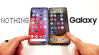 Nothing Phone 3 vs Galaxy S25 Ultra Speed Test
