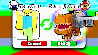 I TRADED Noobini Pizzanini to SECRET NUCLEARO DINOSAURO in Roblox Steal a Brainrot!