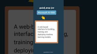 Azure ML Studio - Microsoft AI-900