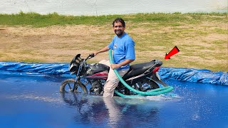 Aaj Bike Pani Me Daal Di ? Kharaab ho gayi 😭