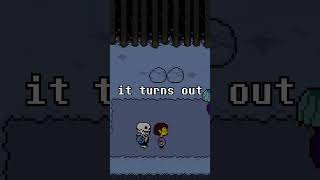How do Sans and Papyrus go through Snowdin?
