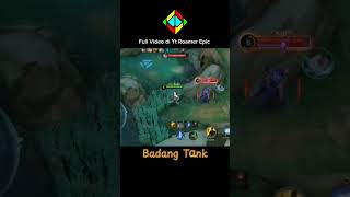 Strongest Tank Badang #roamergameplay #mobilelegends #mlbb #tankmeta #mlbbcreatorcamp #badang