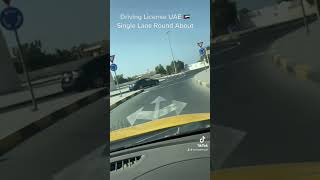 Roundabouts #drivinglesson #roadrules #sharjah #RTA test