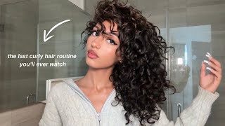 the ONLY curly hair routine you'll ever need