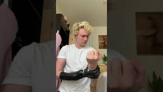Voice Controlled Bionic Arm DIES and Gets STUCK!! - Henrikcox on Twitch & TikTok