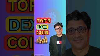 Top 5 DEX Coins 😱🚀......???#cryproportfolio #crypto #bitcoin #decentralized #indiabtc