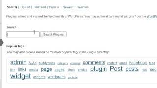 WP - How to install plugins to your wordpress site