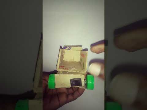 mini cardboard motor truck DC motor rc truck#rctruck#dcproject#cardboardtruck #automobile  #ytshorts