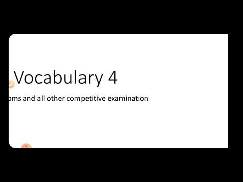 vocabulary 4 with pictures