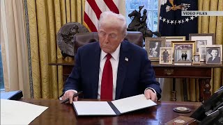 Trump signs executive order pushing tariffs on Canada to 35 per cent