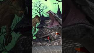 3D dinosaur king cobra black mamba snake #snake #igigame6227 #asiantiger #youtubevideo #animal #vfx