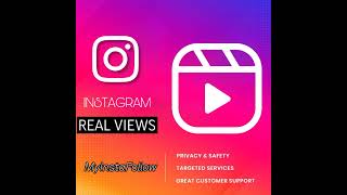 Buy Instagram Views  - MyInstaFollow.com