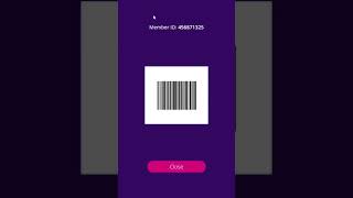 Using the Achieve App to Display the Client ID Barcode (Client View)