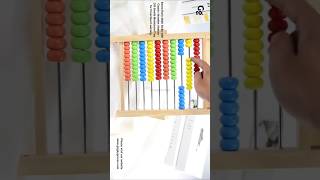 Boost Early Math Skills with Classic Wooden Abacus - 100 Beads Montessori Toy for Preschool Learning