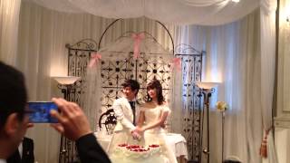 結婚式(ファーストバイト)o-wa