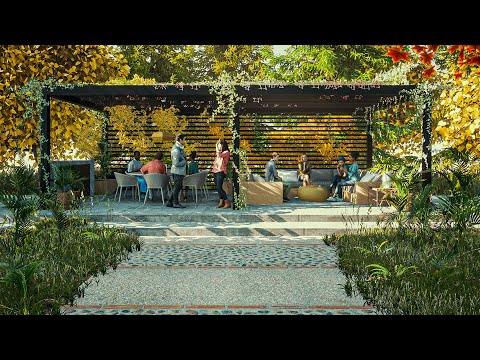Backyard Seating Twinmotion 2022 | Hindi Tutorial | 3DHEVEN