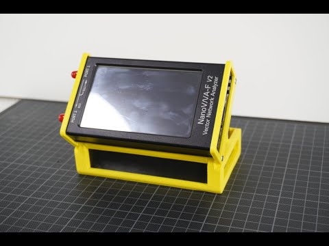 NanoVNA-F V2 DIY Stand and Storage / Stand und Aufbewahrung 3D-Print