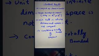 Some Standard Results on Compactness in Metric Space #mathematics #gatemathematics #csirnetmaths